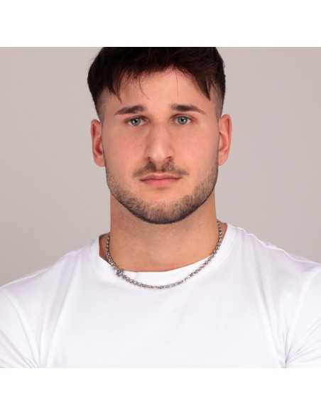 Collana SECTOR uomo Energy acciaio lucido