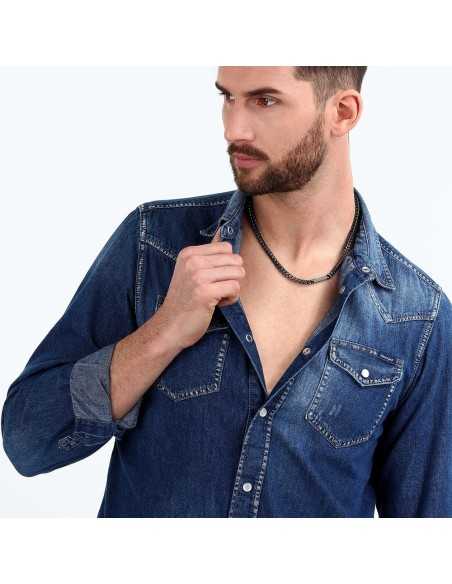 Collana SECTOR uomo Energy acciaio vintage