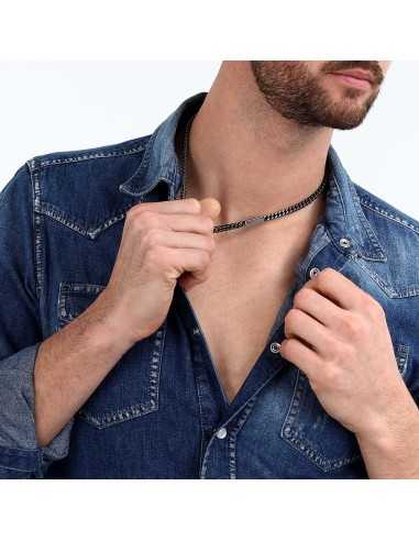 Collana SECTOR uomo Energy acciaio vintage