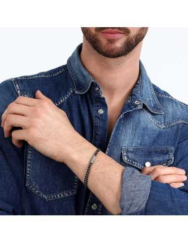 Bracciale SECTOR uomo Energy acciaio vintage