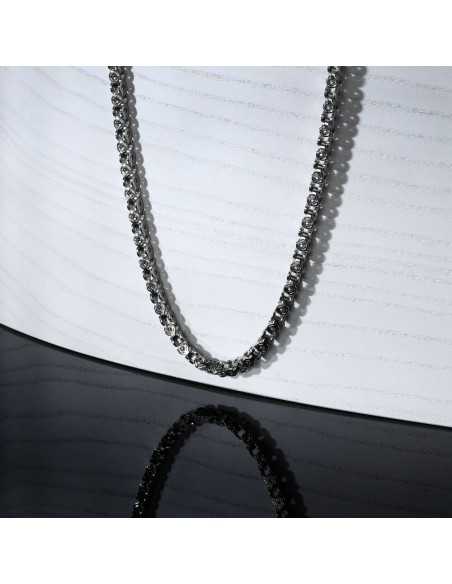 Collana SECTOR uomo Basic acciaio lucido