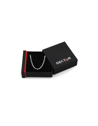 Collana SECTOR uomo Basic acciaio lucido
