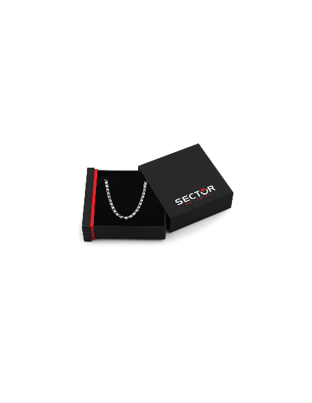 Collana SECTOR uomo Basic acciaio lucido