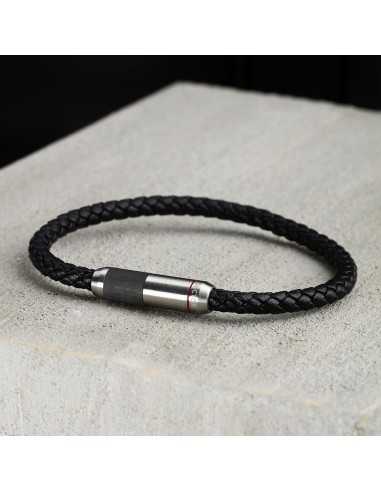 Bracciale SECTOR uomo Bandy nero / fibra di...