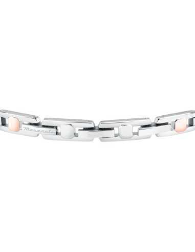 Bracciale MASERATI uomo Iconic acciaio / oro...