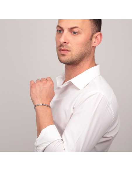 Bracciale MORELLATO uomo Gold acciaio / oro 18k