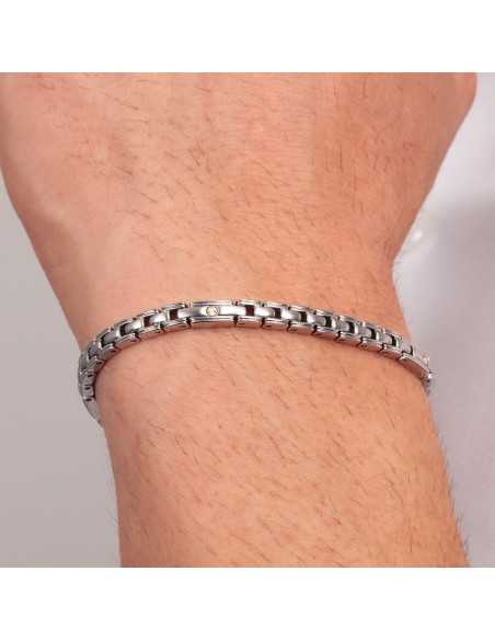 Bracciale MORELLATO uomo Gold acciaio / oro 18k