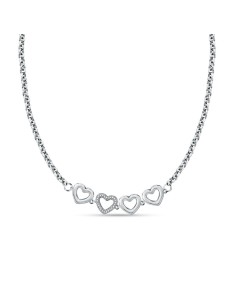 Collana MORELLATO donna Bagliori cuori acciaio (SAVO30)