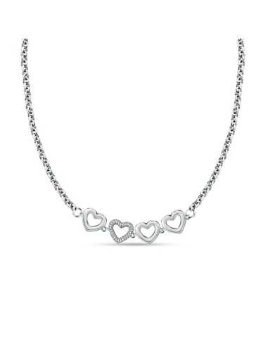 Collana MORELLATO donna Bagliori cuori acciaio...