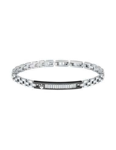 Bracciale MASERATI uomo Diamond acciaio /...