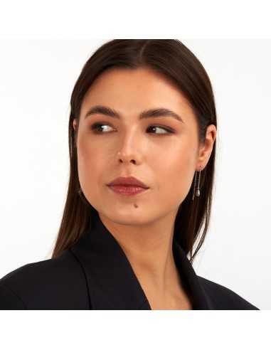 Orecchini TRUSSARDI donna T-Design acciaio...