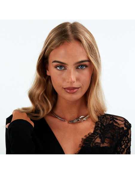 Collana TRUSSARDI donna T-Heritage acciaio