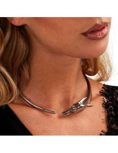 Collana TRUSSARDI donna T-Heritage acciaio