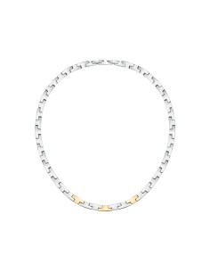 Trussardi Collana Donna Acciaio Bicolore T-Shape (TJAXC02) 2