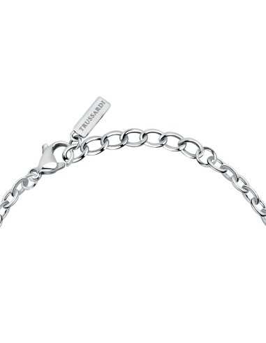 Bracciale TRUSSARDI donna T-Logo acciaio /...