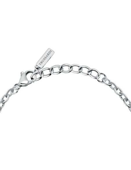 Bracciale TRUSSARDI donna T-Logo acciaio / cuore (TJAXC47)