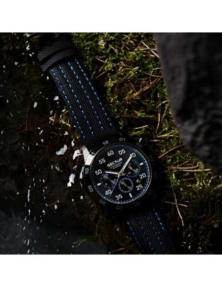 Orologio SECTOR 270 Multifunzione Uomo – Pelle Nera