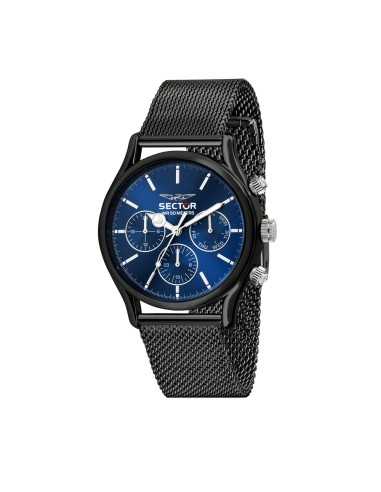 Sector 660 – Orologio Uomo Acciaio Nero e Blu...