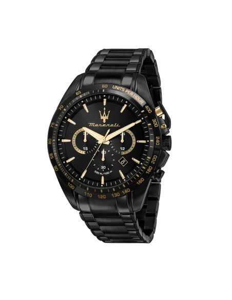 Maserati Traguardo – Orologio Uomo Nero/Oro Cronografo (R8873612051)
