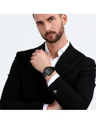 Maserati Traguardo – Orologio Uomo Nero/Oro...