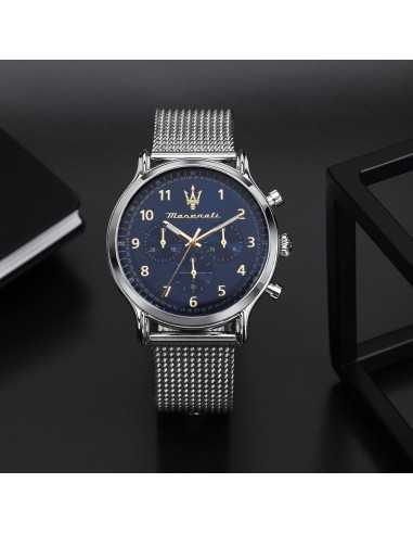 Maserati Epoca – Orologio Uomo Acciaio Blu...