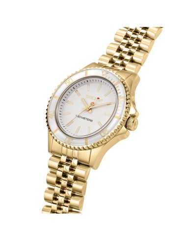 Orologio SECTOR donna 230 acciaio dorato / bianco