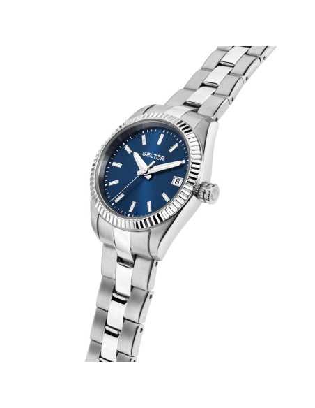 Orologio SECTOR donna 240 datario acciaio / blu