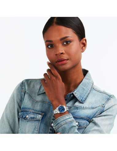 Orologio SECTOR donna 240 datario acciaio / blu