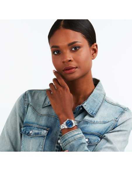 Orologio SECTOR donna 240 datario acciaio / blu