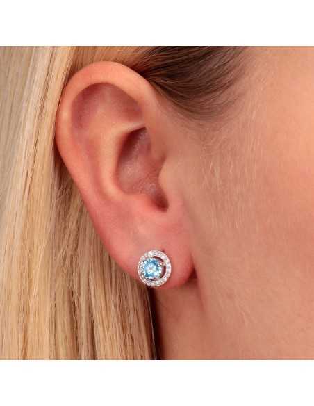 Orecchini MORELLATO donna Tesori argento 925 / Aquamarine