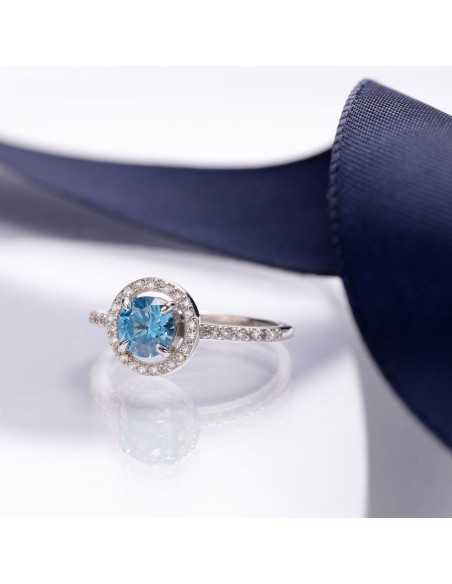 Anello MORELLATO donna Tesori argento 925 / Acquamarine