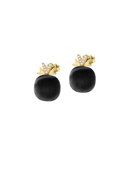 Orecchini MORELLATO donna Gemma argento 925 nero / gold