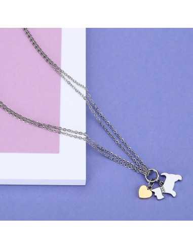 Collana MORELLATO donna Mascotte cane / cuore...