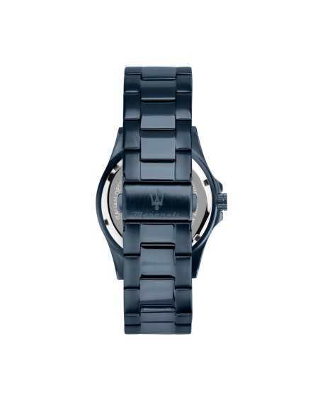 Orologio MASERATI Uomo Competizione Datario Acciaio Blu