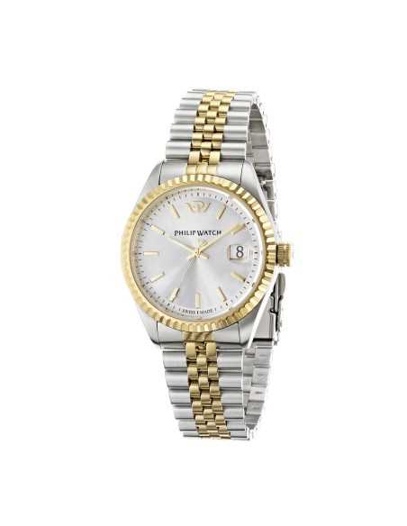 Orologio PHILIP WATCH uomo Caribe datario bicolore / argento