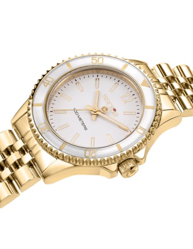 Sector 230 – Orologio Donna Acciaio Oro con...