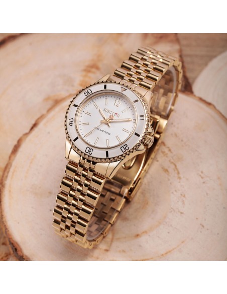 Sector 230 – Orologio Donna Acciaio Oro con Bracciale (R3253161532)