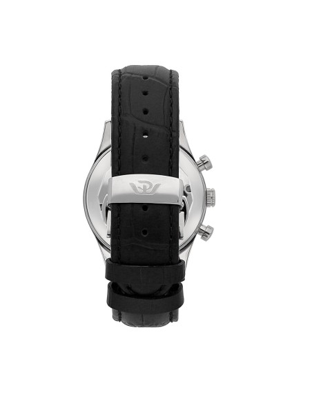 Orologio PHILIP WATCH uomo Sunray crono pelle nero