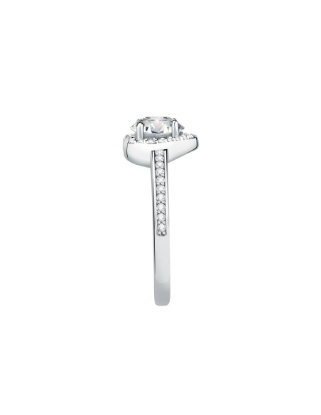 Anello MORELLATO donna Tesori argento 925 / cristallo bianco
