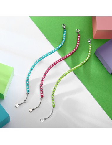 Bracciale MORELLATO donna Superga gomma Fuxia