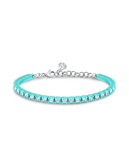 Bracciale MORELLATO donna Superga gomma Celeste