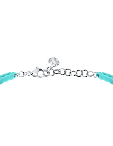 Bracciale MORELLATO donna Superga gomma Celeste