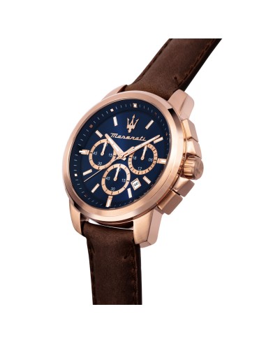 Orologio MASERATI Uomo Successo Crono Pelle...