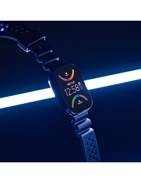 Smartwatch Sector S-03 Digitale Multi-Funzione Gomma Blu