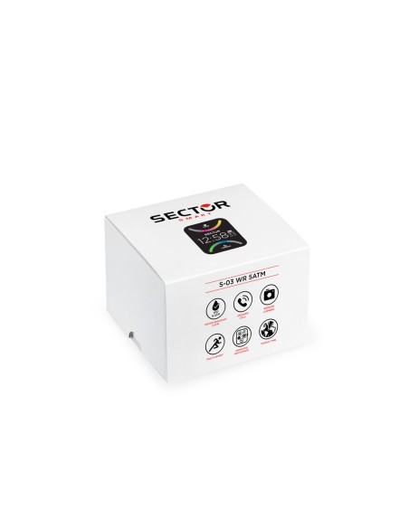 Smartwatch Sector S-03 Digitale Multi-Funzione Gomma Blu