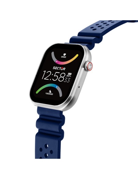 Smartwatch Sector S-03 Digitale Multi-Funzione Gomma Blu