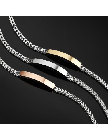 Bracciale SECTOR uomo Basic acciaio / oro rosa