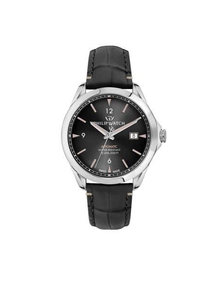 Philip Watch Blaze – Orologio Uomo Automatico Nero Pelle (R8221165004)