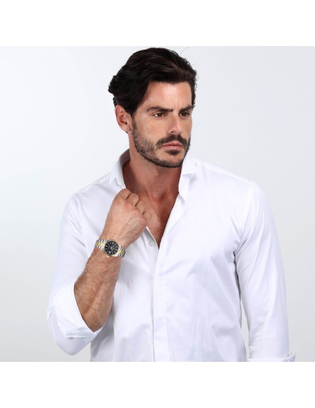 Philip Watch Caribe – Orologio Uomo Acciaio Nero Oro (R8253597093)