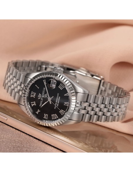 Philip Watch Caribe – Orologio Donna Acciaio Nero (R8253597597)